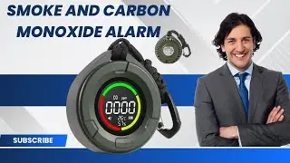 🛡️ Your Ultimate Travel Safety Companion: DS-100 Travel Smoke and Carbon Monoxide Alarm 🧳🔥