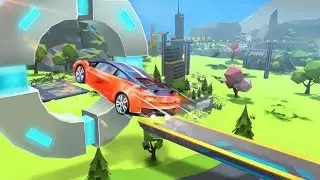 mega ramps galaxy racer || GamePlay
