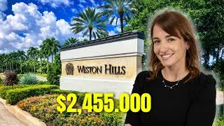 Weston Hills Country Club $2,455.000 | Property TOUR Weston, Florida