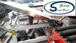 Warm Edge Spacer Double Glazing Unit Production Machine  Air Floating Assembly Table with Titlting