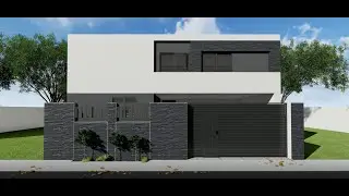 Maison design de 10m X 15m compos&eacute; de 3 chambres