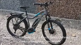 Haibike SDURO Trekking 7.5 Bosch Performance CX 75NM Intuvia Ontube 500WH Moto X Elektro Fahrrad
