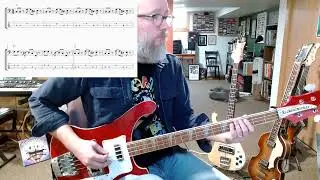 Flying - Beatles Bass Cover - Paul McCartney's Bass Line