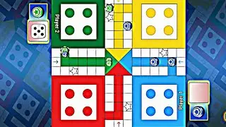 Battle of Minds: Intense 2-Player Ludo King Showdowns 👑 #ludoking #dicegames