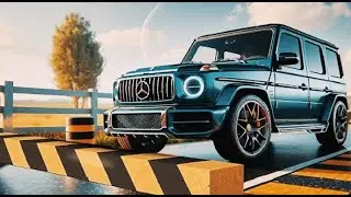 CAR VS LEDGE AND BUS CROSSING FAST FLOWING RIVER IN BEAMNG DRIVE CHALLENGE 🎮🔥