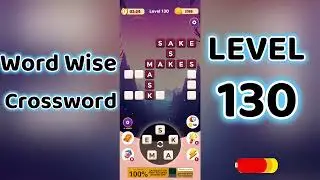 Word Wise Crossword Level 130 🧩 | Smart Crossword Puzzle Walkthrough | Go Answer