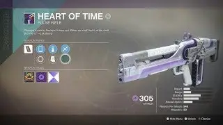 D2 Will it PvP? Heart of Time, FWC Pulse - Much Sadness so Underwhelming