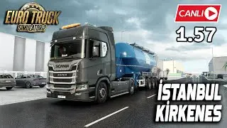 YÜREĞİNE GÜVENEN GELSİN !! İSTANBUL - KİRKENES 4350 KM !! ETS 2 CANLI YAYIN !!