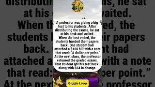 Professor&rsquo;s Brilliant Response To A Student&rsquo;s Bribe Attempt#funny #joke #humor