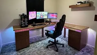 Custom gaming and hobby desk!