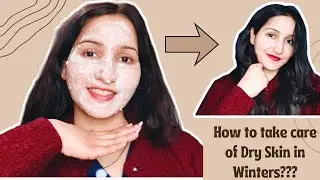 Dry Skin Winter Care Routine ❄️ | Natural Skincare for Soft & Glowing Skin