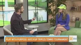 Play with Purpose: KATE KUP Triples Tennis Tournament