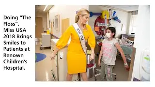 Sarah Rose Summers Ends Her Year as Miss USA 2018 Bringing Cheer to Kids