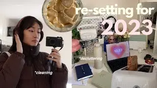 RESET WITH ME 🎀🧺| declutter, cleaning, acl update, laser appointment