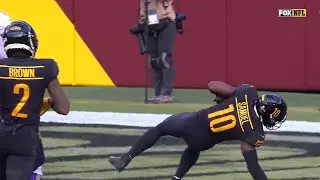 Curits Samuel INSANE Catch with help from Official!