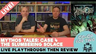 Mythos Tales - Case 4 - The Slumbering Solace - Live play w/ Gregg