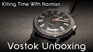 $40 Vintage Russian Watch - Vostok? Unboxing and Reaction
