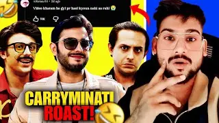 CarryMinati ROAST EXPOSED 😱 | Sach Swag aur Savage Truth | Full Breakdown 🔥@CarryMinati 