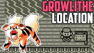 How to Catch Growlithe - Pok&eacute;mon Red & Blue