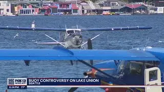 Буи стали причиной разногласий на Южном озере Юнион | FOX 13 Сиэтл