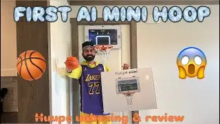HUUPE MINI HOOP UNBOXING & REVIEW! ( FIRST EVER AI MINI HOOP!!! )