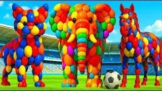 The mascot vibrato assistant JCB and Tractor on the football field is popular, co-produced, creative
