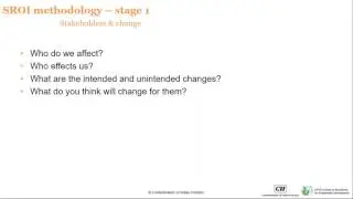 Measuring Social Value SROI
