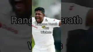 Test Cricket Most Wickets by Spin Bowlers 🤯🔥 #short #viral #cricket #cricketer #ytshort