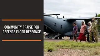 Community praise for Defence flood response