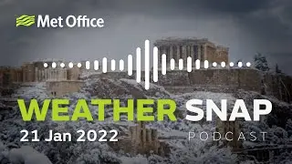 Heavy snow and skiing in Greece