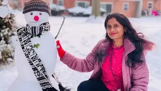 கனடாவில் பனி மலைக்கொண்டாட்டம் | First Snow Tube Exp | #MontRoyal |#montreal |#canada | Jan 08 2022
