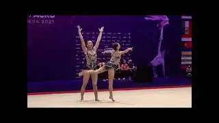 Acrobatic Gymnastics World Championship 2021- POR Mara Sá e Marta Oliveira DYN