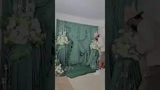 Let&rsquo;s make this drapery backdrop #drapery #fyp #viralvideo #fypシ゚viral #fiberart #decoration #fypage