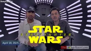 Ryan Gosling STAR WARS STARFIGHTER movie interview with director Shawn Levy - April 18, 2025 4K