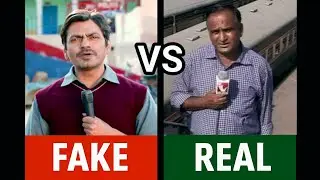 Chand Nawab Real vs Fake | bajrangi bhaijaan funny reporter scene.