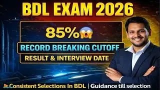 BDL MT EXAM EXPECTED CUTOFF 2026 | EXPECTED RESULT & INTERVIEW DATE #bdl