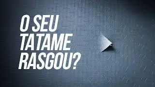 COMO CONSERTAR O TATAME FURADO OU RASGADO