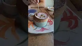 Dallas rise - Bananas Foster souffle