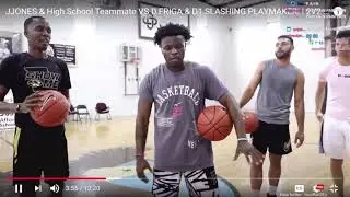 J Jones vs d friga 2v2 yourrage reaction