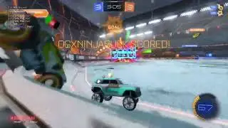Rocket league snowday I’m trash 