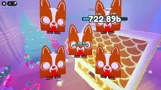 HATCHING THE NEW HUGE GINGERBREAD ANGELUS!!! ┃Pet Simulator X: Enhanced