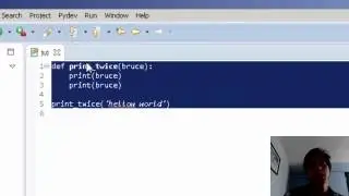 Create Python project in IDE and run inside the IDE (Eclipse)