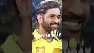 Happy Birthday MSD 07/July/2023 💓🙏🇮🇳#msdhoni #happybirthday