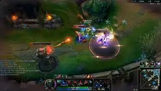 LoL BarbaBianca Pyke support  vs twitch streamer MisterLang Promo gold 3