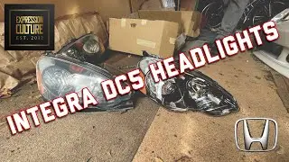 Headlights replacement Honda Integra Type R DC5 - EXPRESSION CULTURE