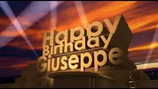 Happy Birthday Giuseppe