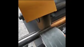 Wire brush polishing machine