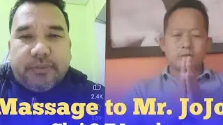 Massage to Mr Jojo || Mr OT Lepcha