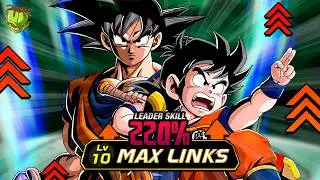 SE LA SACARON! EZA GOKU KAI LR y GOHAN INT LR SHOWCASE JUNTOS 220% LINKS LEVEL 10 | Dokkan Battle