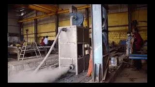 Dust Transfer System (DTS-Machine). Vacuum Suction based dust transfer system